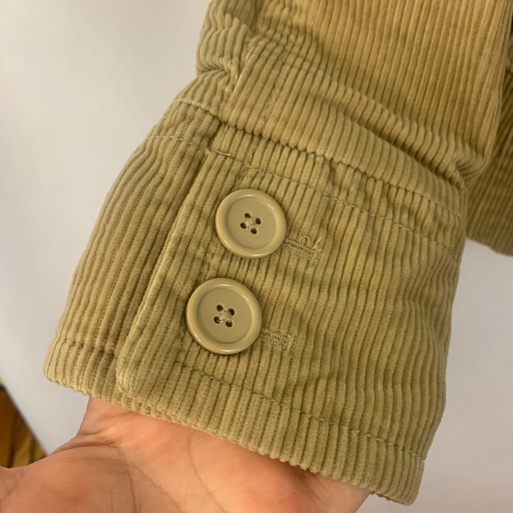GAP Pea Coat Double Breasted Corduroy Jacket S - Picture 3 of 6